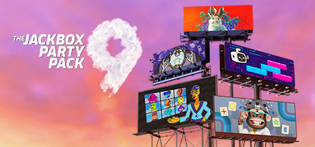 Steam header art for The Jackbox Party Pack 9