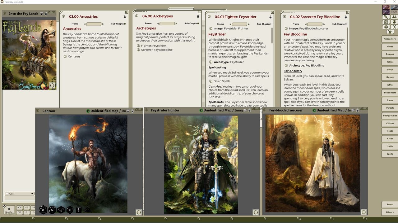 Fantasy Grounds - Into the Fey Lands #0