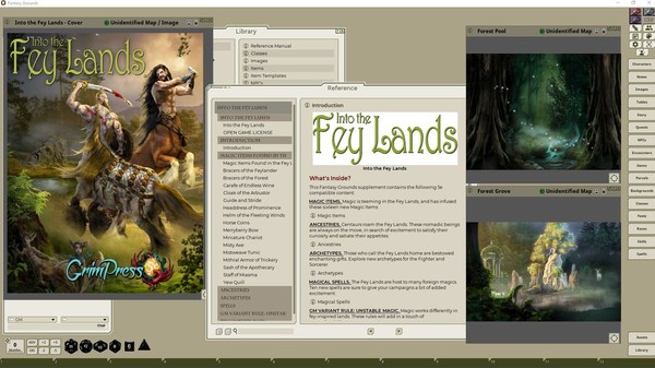скриншот Fantasy Grounds - Into the Fey Lands 2