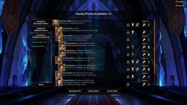 Star Dynasties: Bloodlines