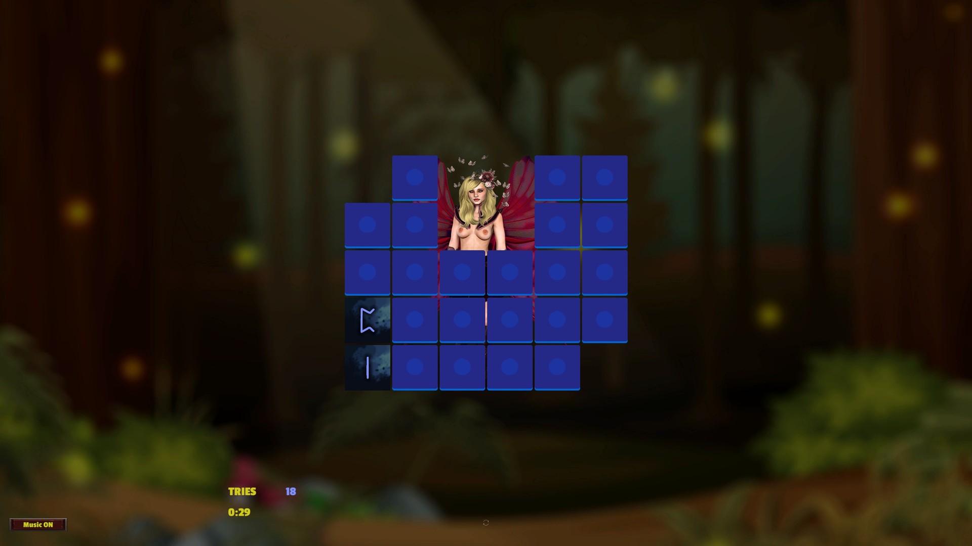 Memory Puzzle - Sexy Fairies #4