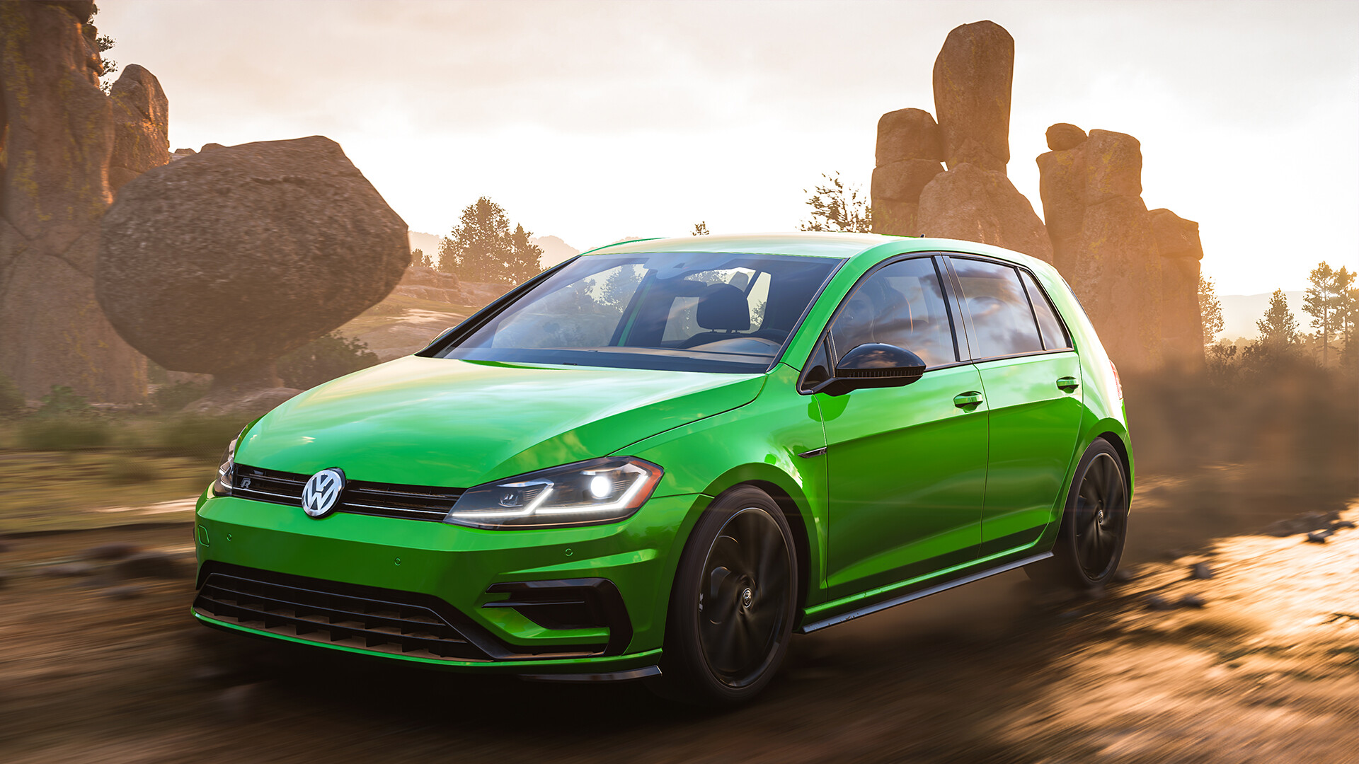 HD wallpaper: Forza Horizon 4, Volkswagen, Super Golf, Golf GTI