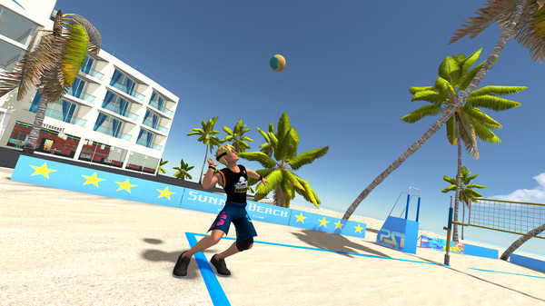 скриншот Virtua Volleyball 1