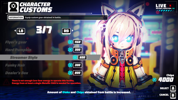 скриншот METALLIC CHILD Chip Pack 4000 2