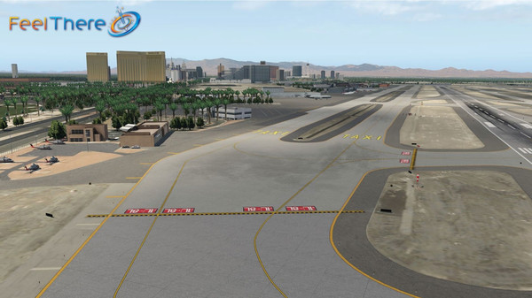 скриншот X-Plane 11 - Add-on: FeelThere - KLAS - Las Vegas International Airport 2