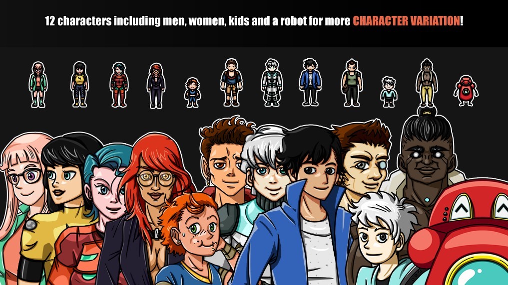 RPG Maker MV - Rinobers Futuristic Characters #5