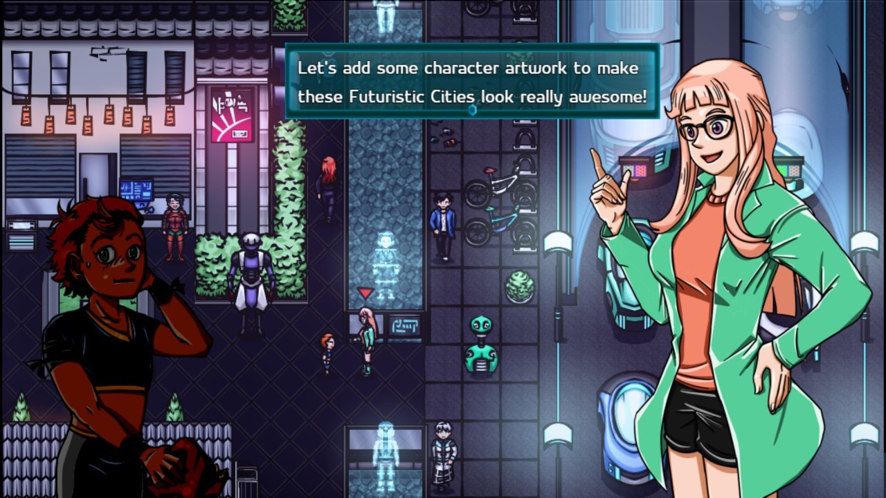 RPG Maker MV - Rinobers Futuristic Characters #2