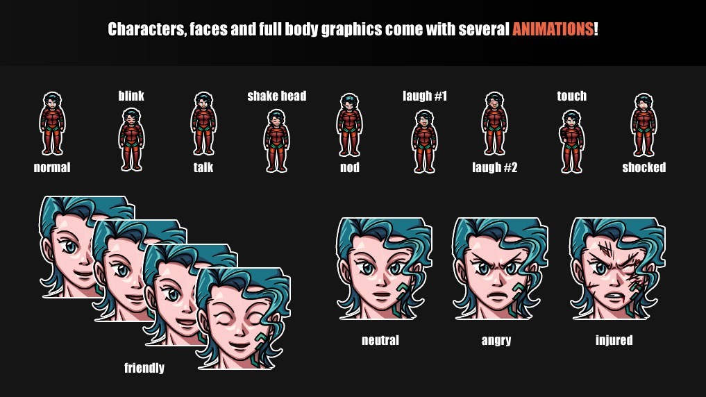 RPG Maker MZ - Rinobers Futuristic Characters #4