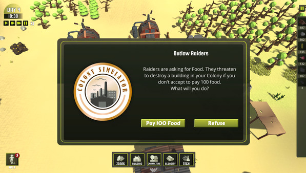 Скриншот из Colony Simulator