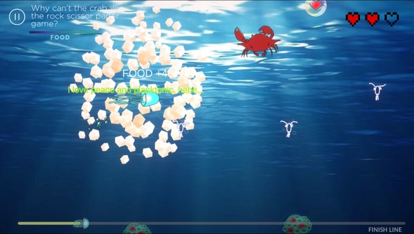 A lost jellyfish: Return to its parents game for windows Pc 1