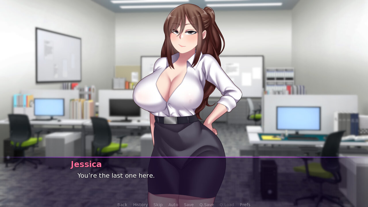 My Boss is a Futanari screenshot 1