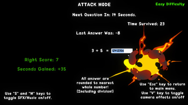 Скриншот из Mental Math Tutor