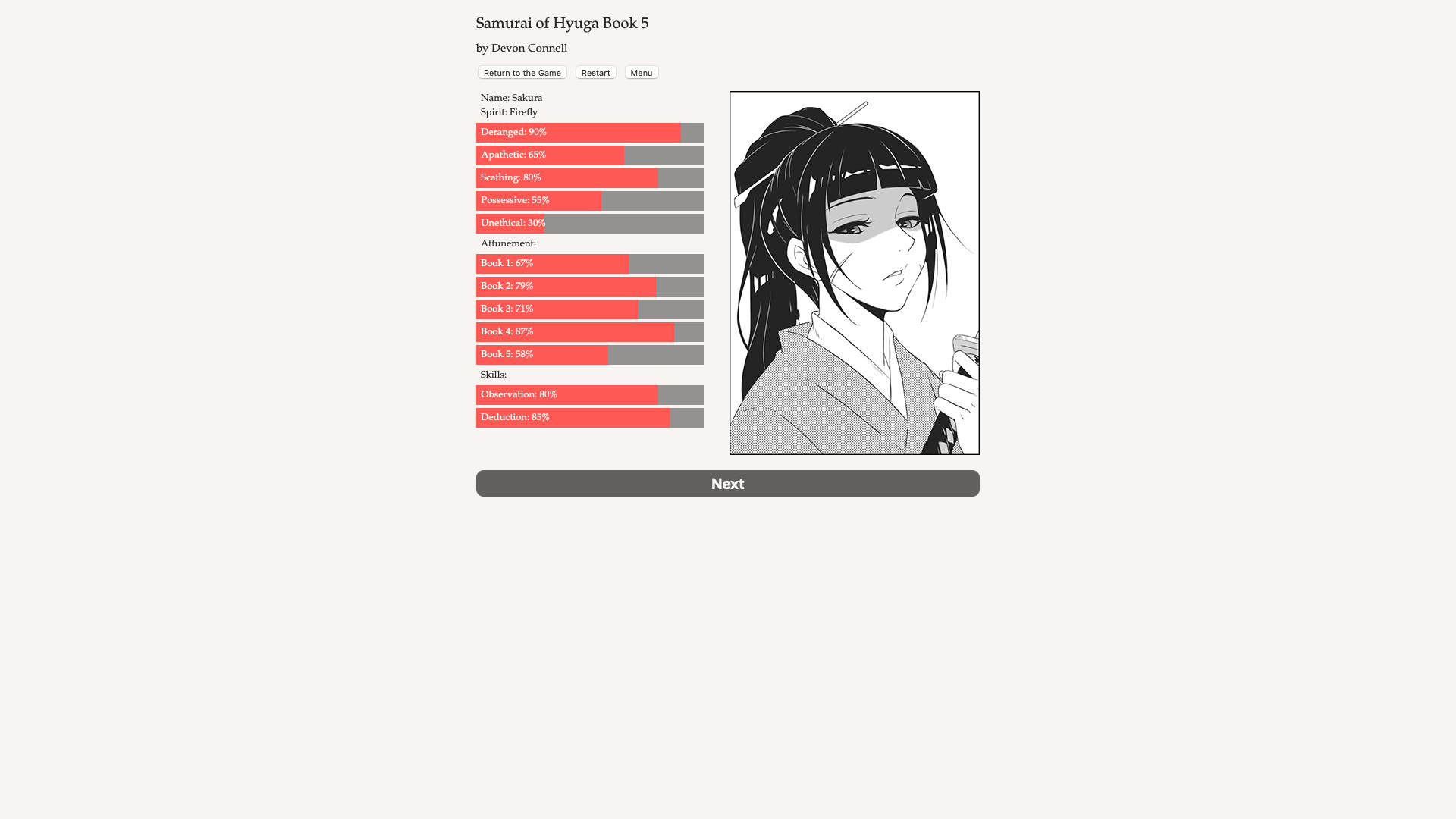 Samurai of Hyuga Book 5 Demo #5