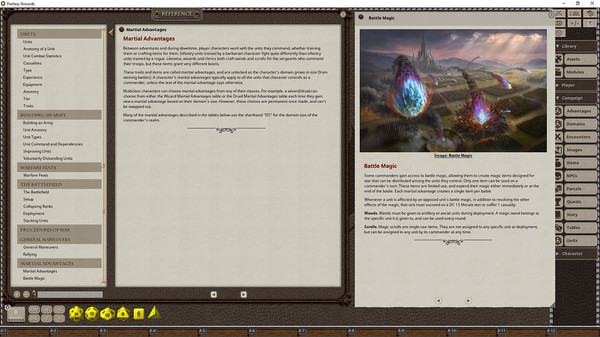 скриншот Fantasy Grounds - Kingdoms & Warfare 1