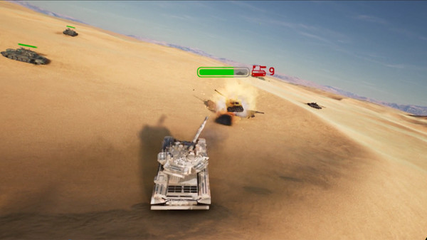 скриншот T90 Tank Battle Simulator in VR 1