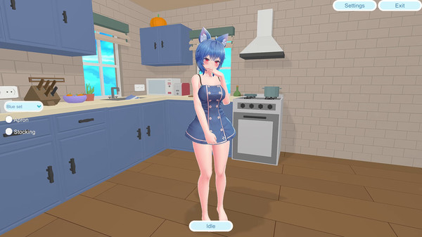 Скриншот из Neko Doll