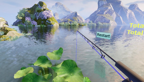 скриншот VR Fishing at Lotus Lakes 1