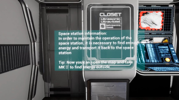 Скриншот из VR Solar System Traveller