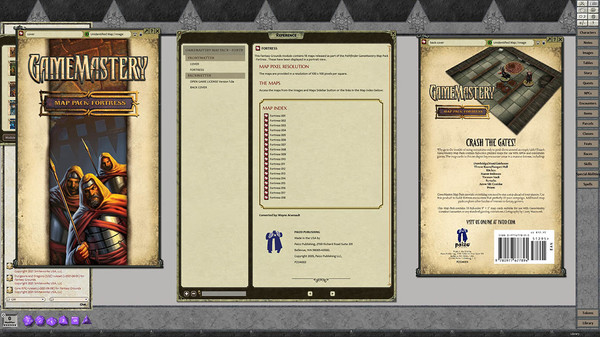 скриншот Fantasy Grounds - Pathfinder RPG - GameMastery Map Pack: Fortress 4