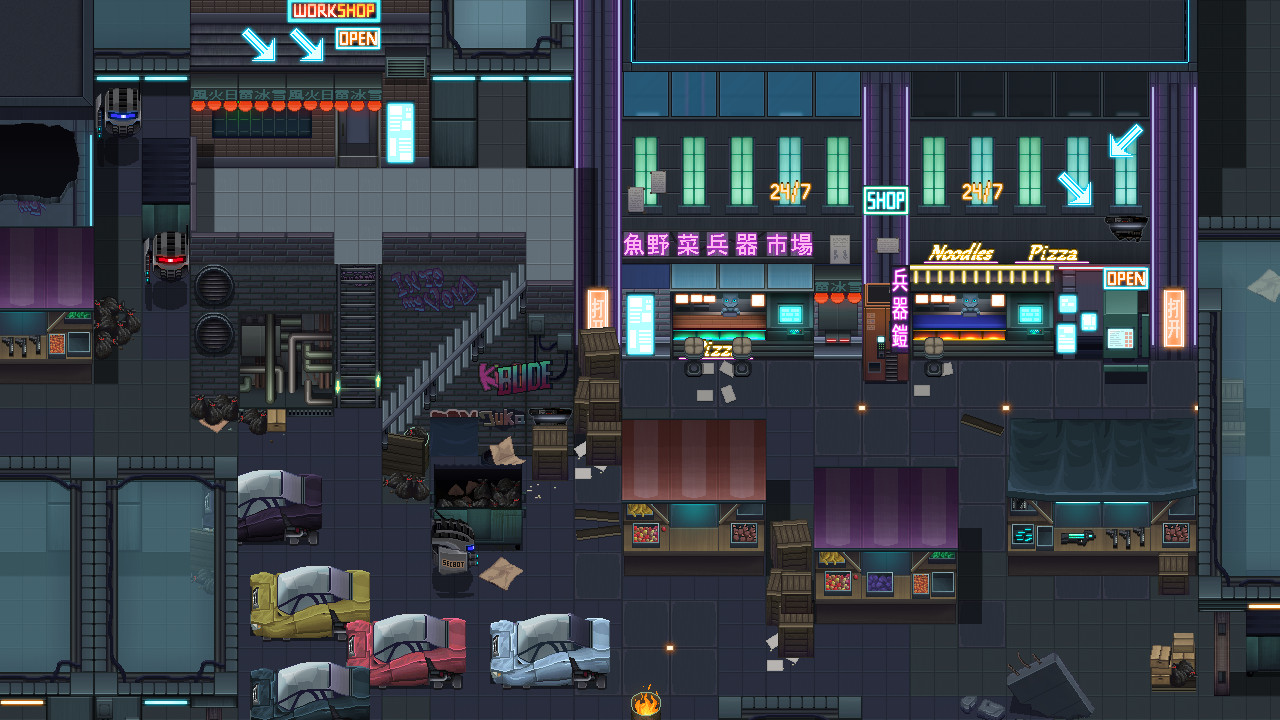 RPG Maker MV - Winlu Cyberpunk Tileset - Exterior #5