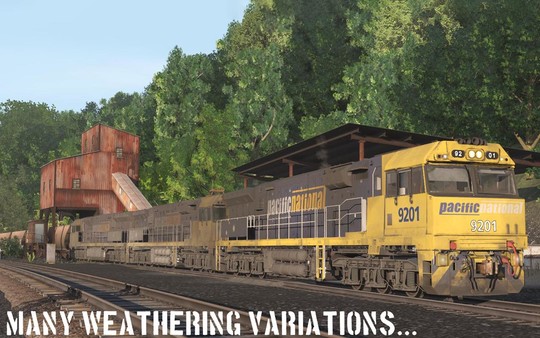 скриншот Trainz 2019 DLC - Pacific National 92 and 93 Class Locomotives 0