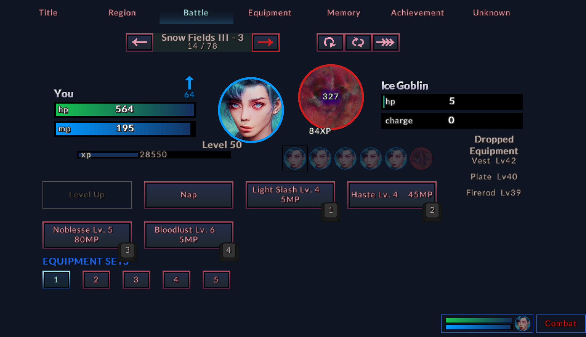 Generic RPG Idle screenshot 1