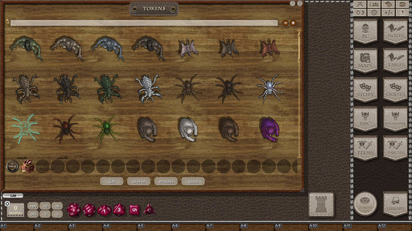 скриншот Fantasy Grounds - Jans Token Pack 26 - Forest Creatures 4