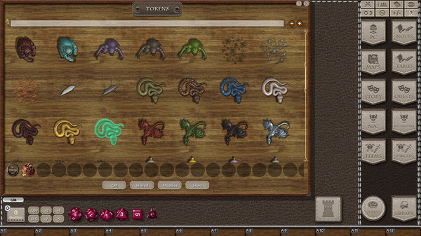 скриншот Fantasy Grounds - Jans Token Pack 26 - Forest Creatures 3