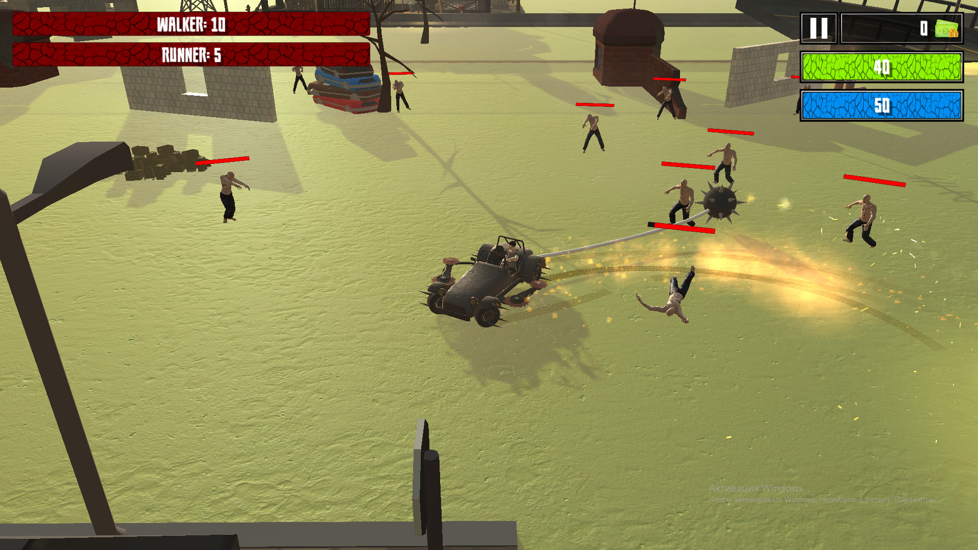 The Zombie Smasher screenshot 1