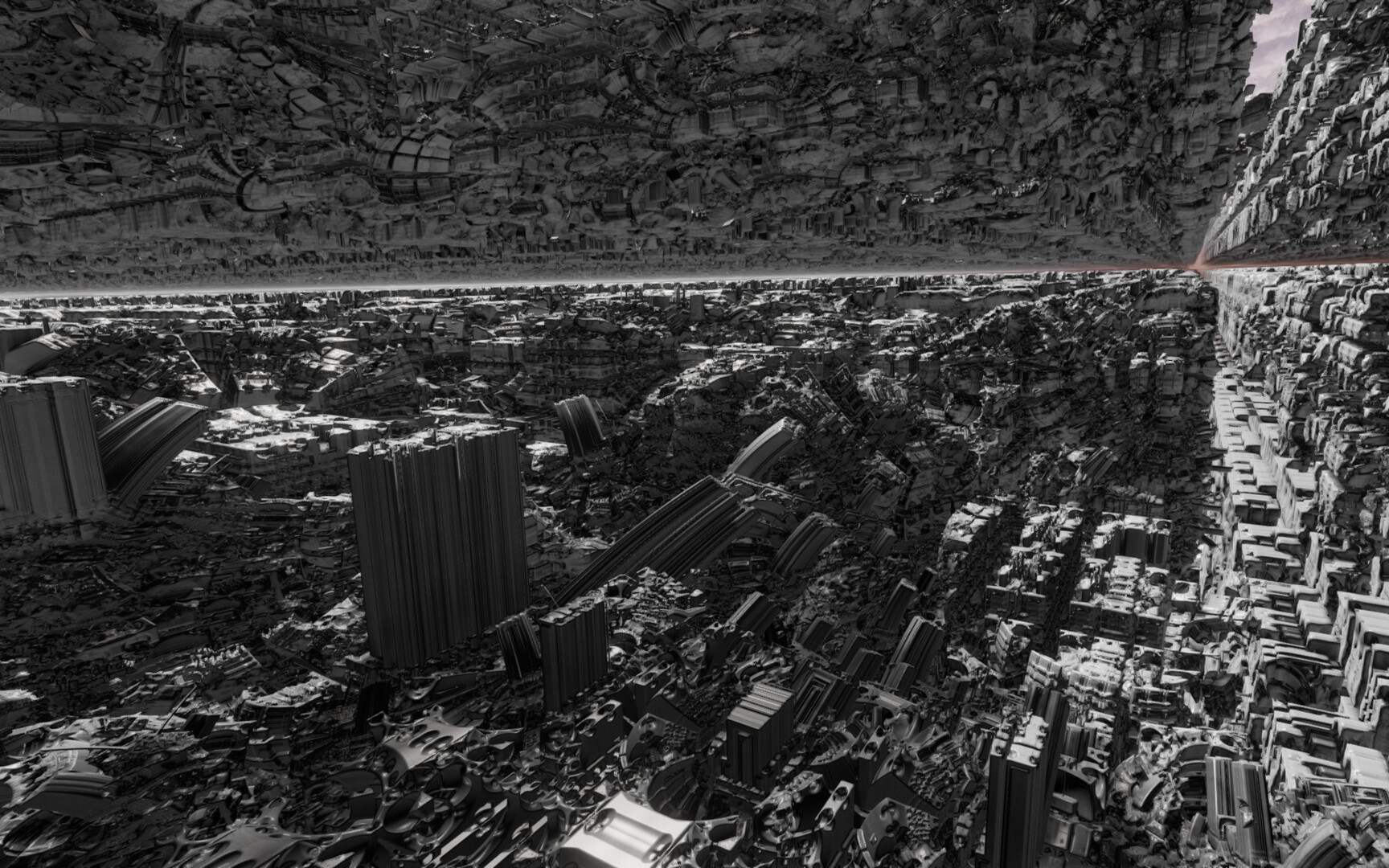 Fractal Fly - Alien City #3