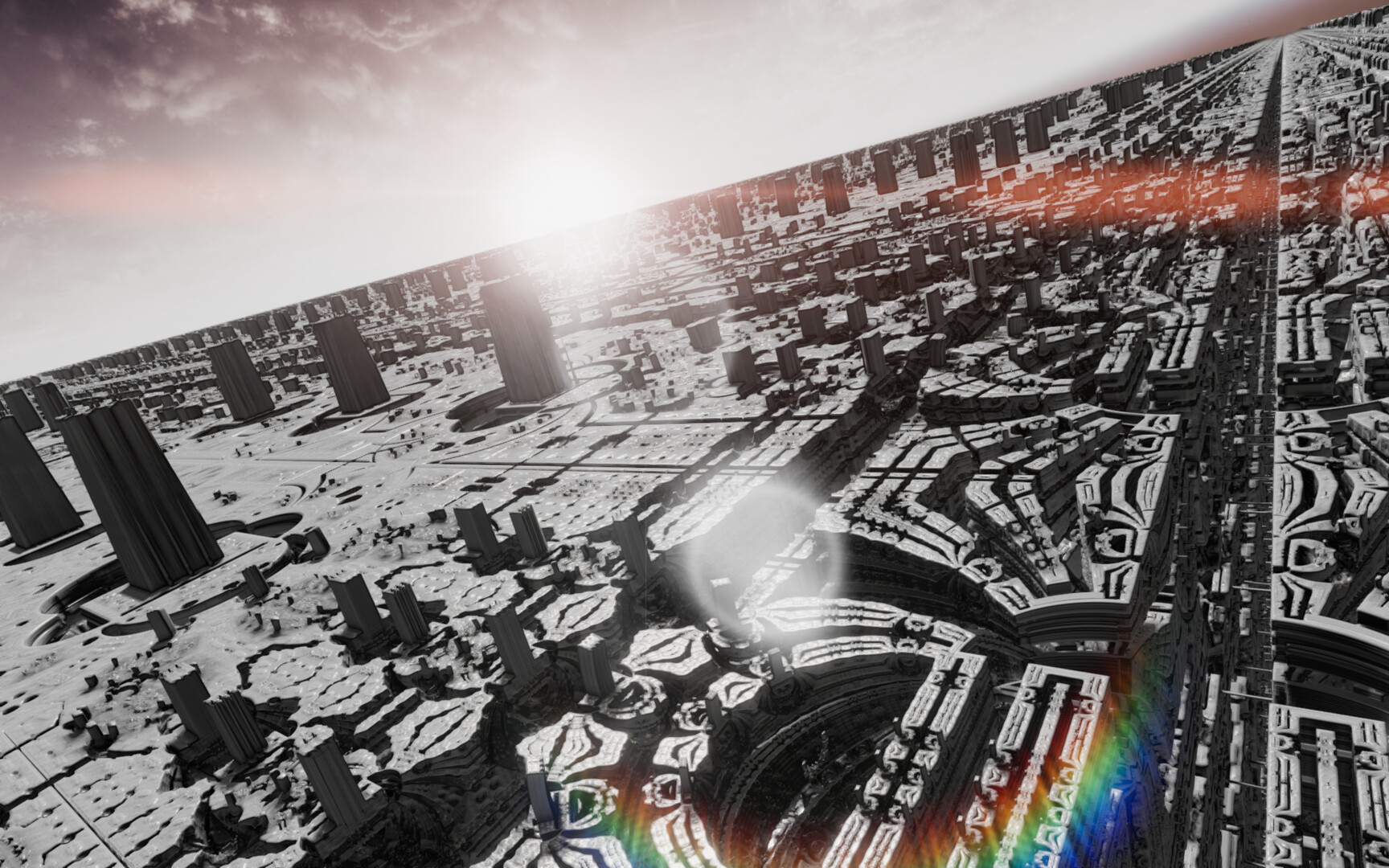 Fractal Fly - Alien City #5