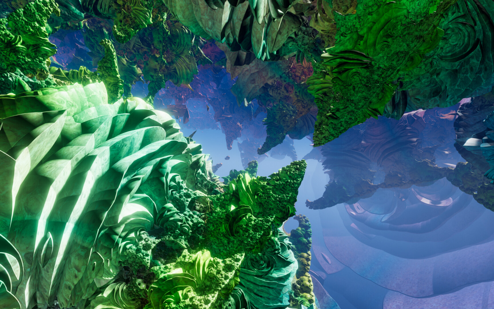 Fractal Fly - Undersea Forest #0