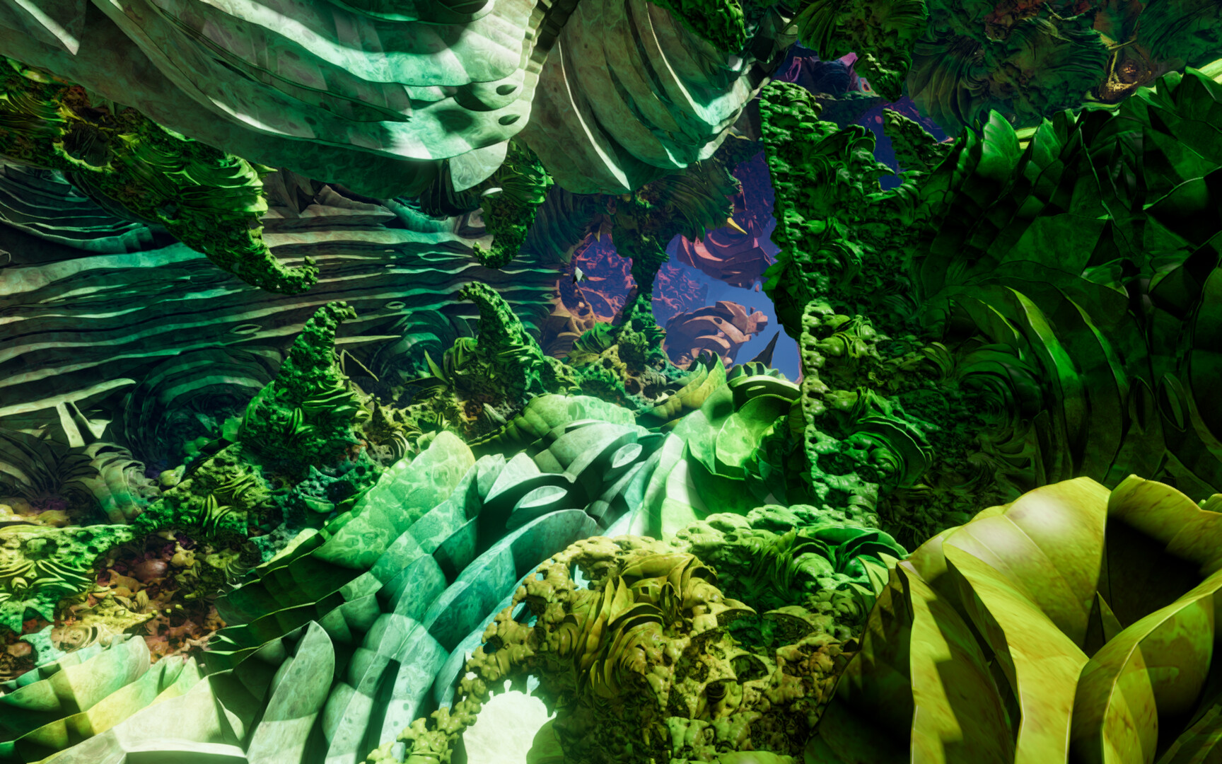 Fractal Fly - Undersea Forest PC gameplay screenshot 2 of 6