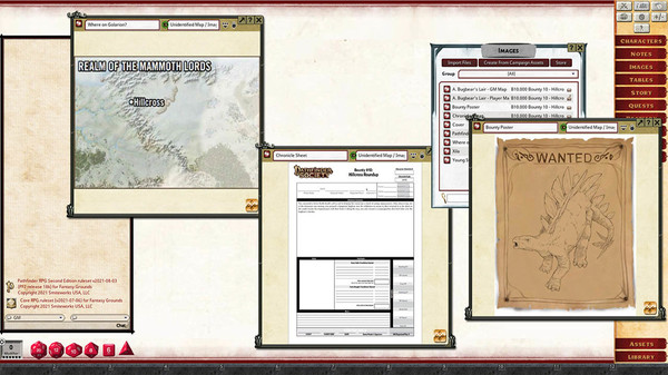 скриншот Fantasy Grounds - Pathfinder 2 RPG - Pathfinder Bounty #10: Hillcross Roundup 1