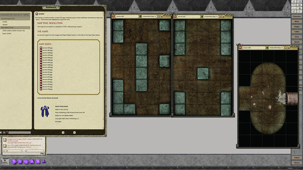 Fantasy Grounds - Pathfinder RPG - GameMastery Map Pack: Sewers