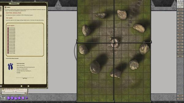 Fantasy Grounds - Pathfinder RPG - GameMastery Map Pack: Temples