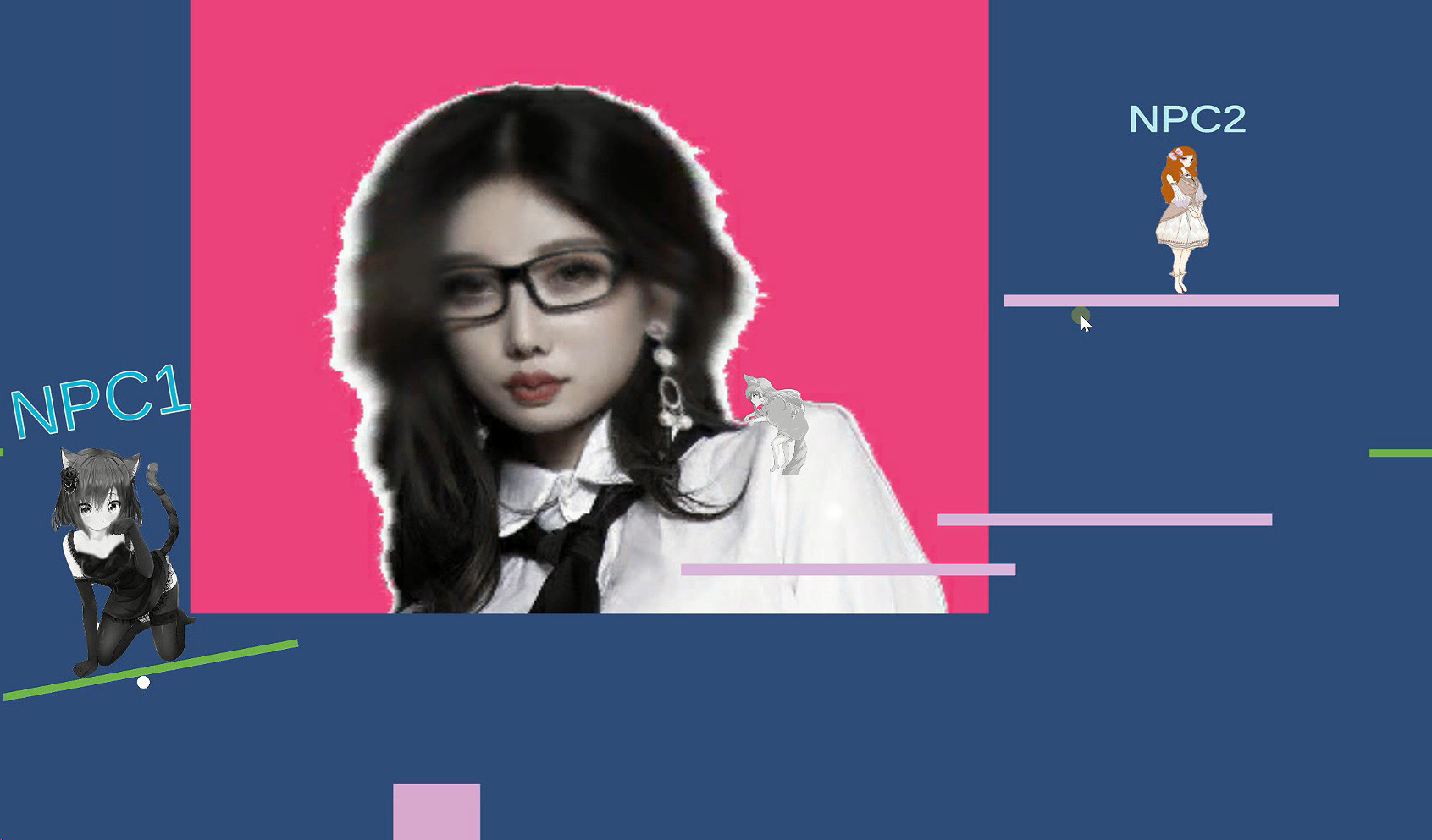 Drop one NPC to another #0