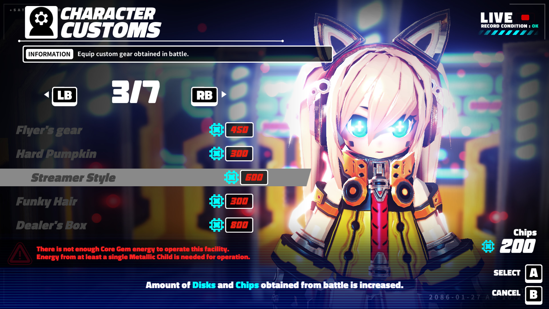 METALLIC CHILD Chip Pack 200 #3