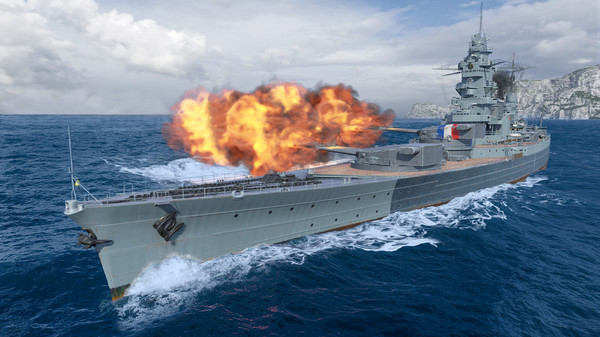 скриншот World of Warships — Dunkerque 3