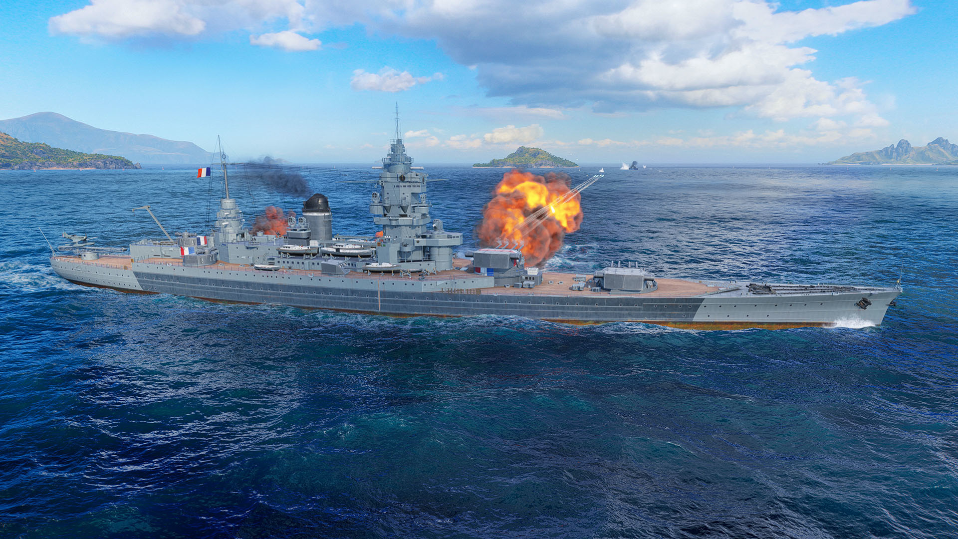 World Of Warships — Dunkerque - Keymailer