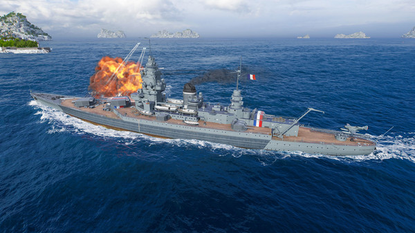 скриншот World of Warships — Dunkerque 4