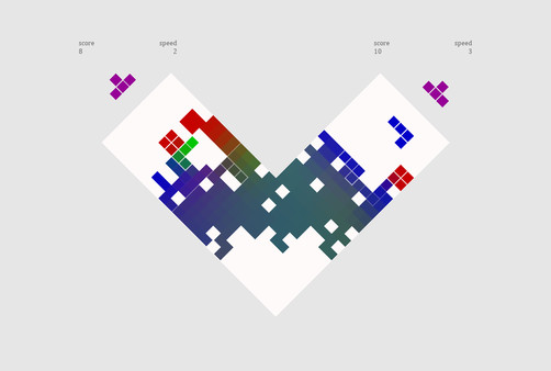 скриншот Tetris for Two 4