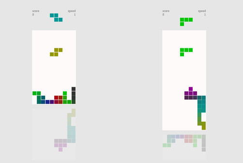 скриншот Tetris for Two 5