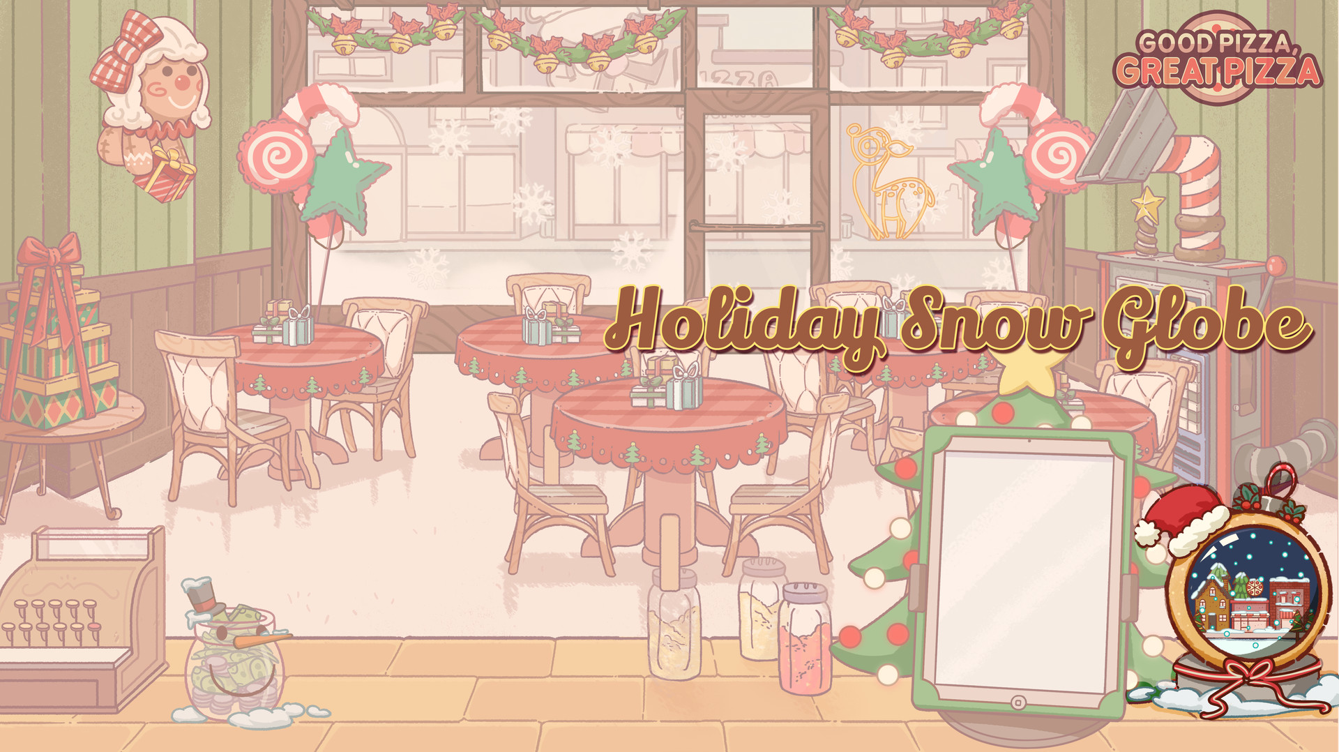 Good Pizza, Great Pizza - Premium Winter Decors 2021 PC gameplay screenshot 4 of 4