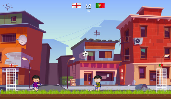 Funny Street Football