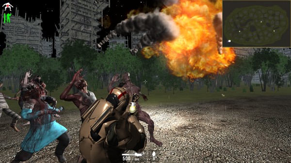 скриншот Zombie War 3