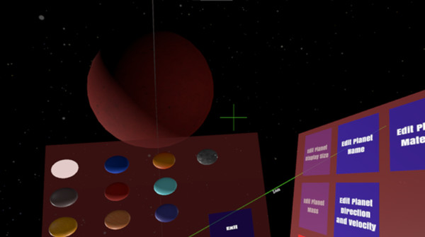 скриншот 3D Solar System Simulator 2