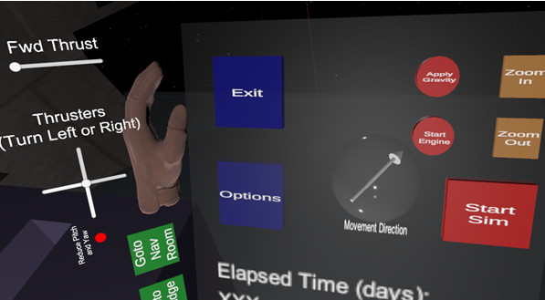 Скриншот из 3D Solar System Simulator