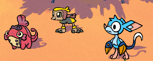 PRESENTATION - Beastieball 4 starters 16fps | RPG Jeuxvidéo