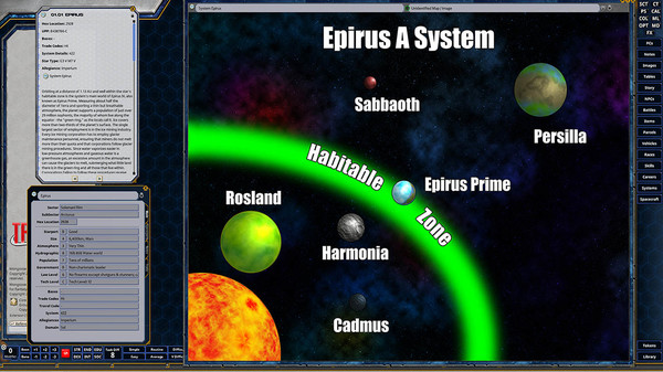 Fantasy Grounds - Solomani Worlds: Kurland Cluster